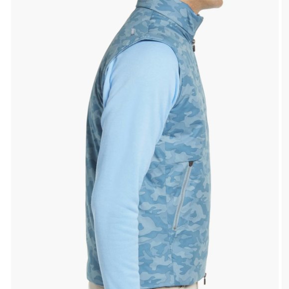 johnnie-O Rippen Camo Puffer Vest - Picture 8 of 14